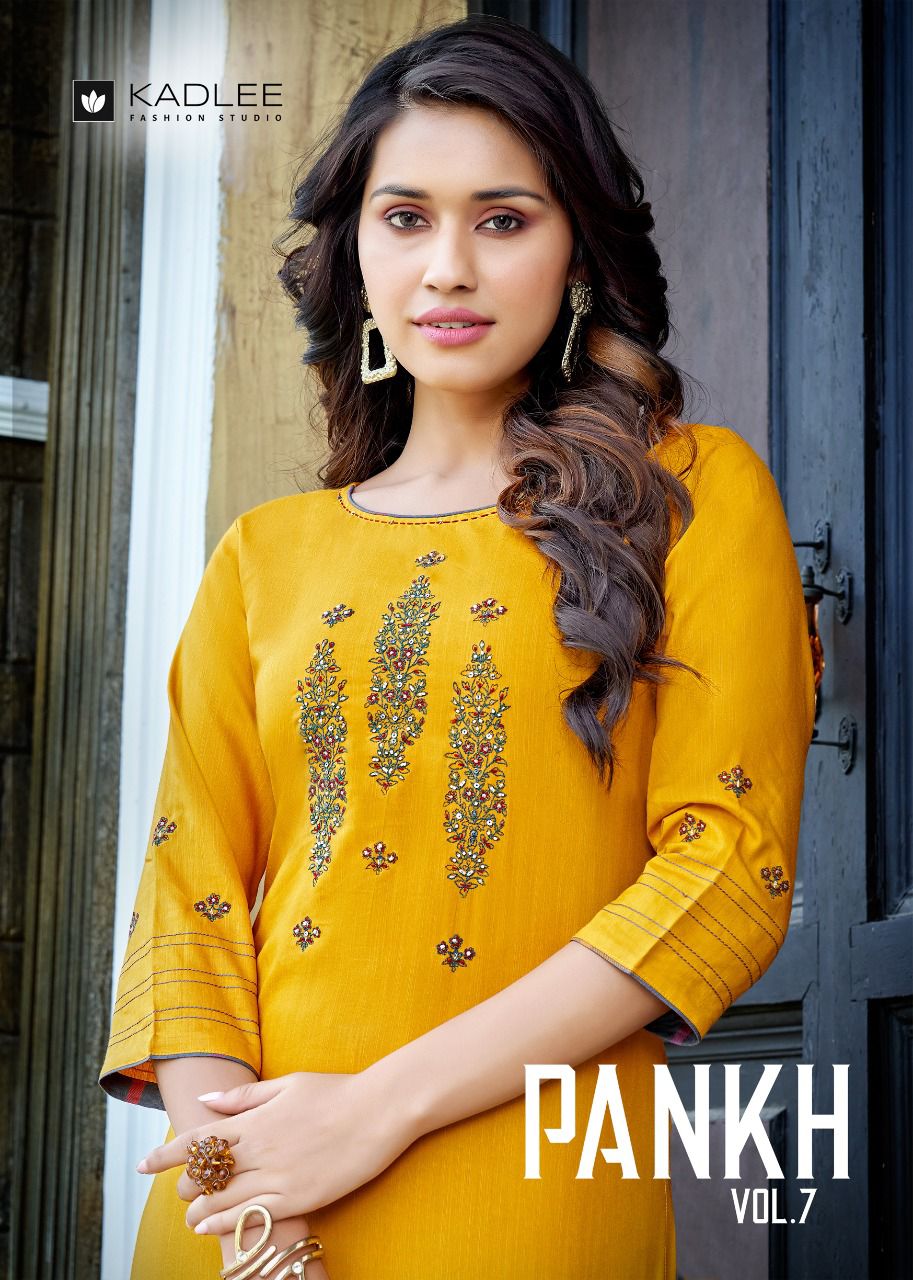 KADLEE KURTI Pankh Vol 7Nx